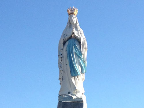 ルルドのマリア像